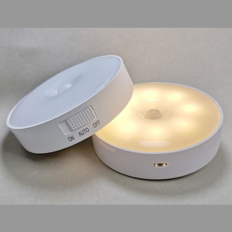 Smart Motion Sensor Night Light with Wireless Charging