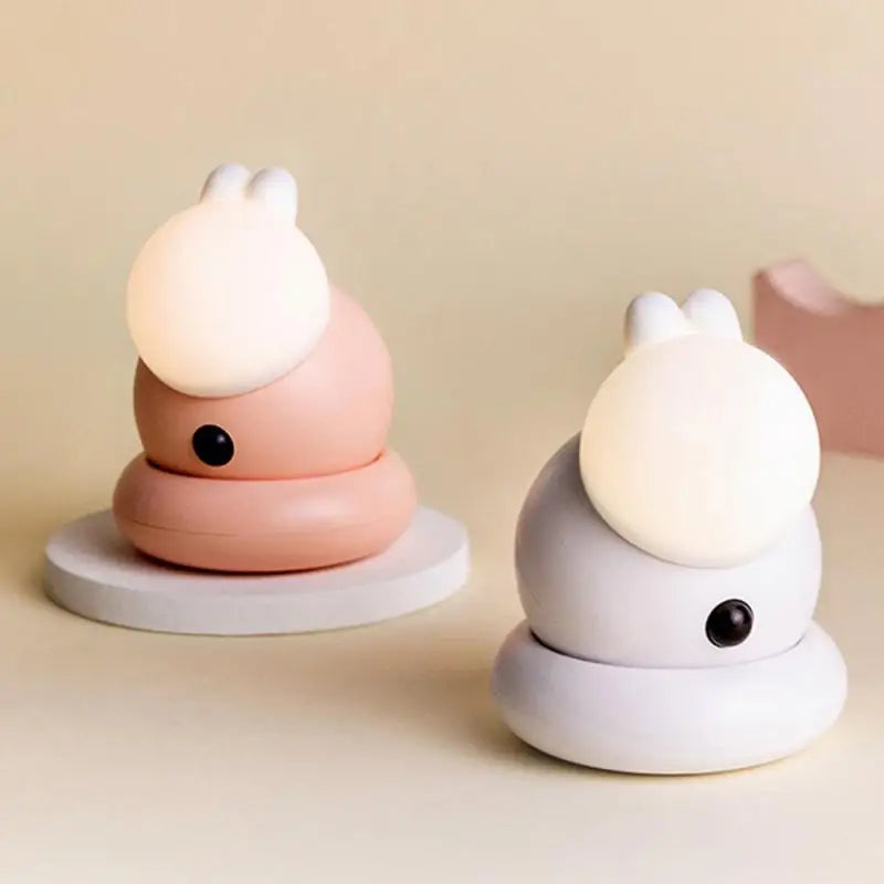 Cute Rabbit Human Body Induction Lamp, lit bunny sensor light