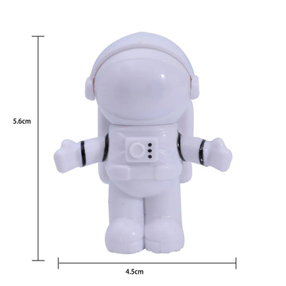 USB LED Astronaut Desk Lamp – Flexible 5V Nightlight for Reading, Space Man Decoration, and Laptop Use