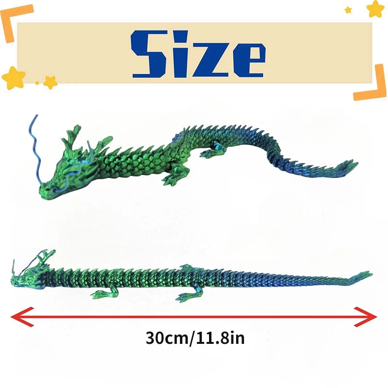 3D Printed Dragon Figurine: An Exceptional and Striking Collectible Toy - Bilankas.world