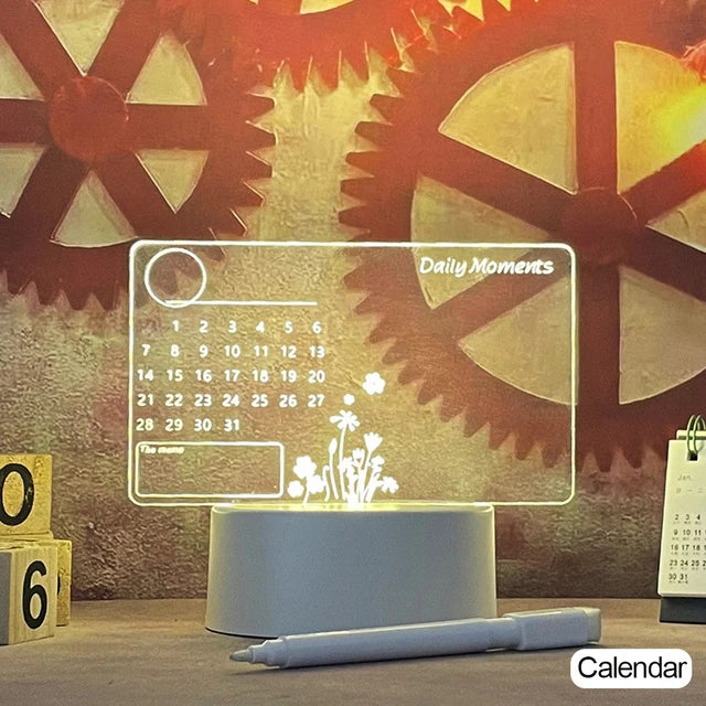 Unique LED Night Light – Versatile Styles like Note Board and More - Perfect Gift for Kids & Loved Ones - Bilankas.world