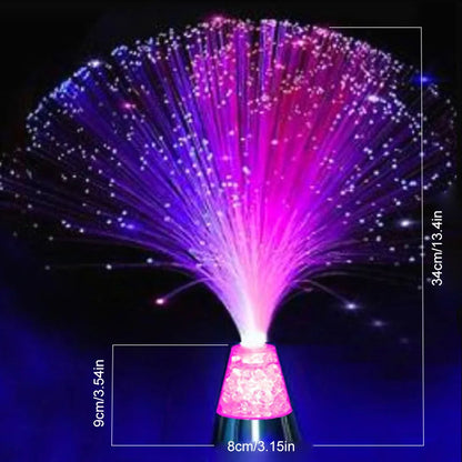 Illuminating Fiber Optic LED Light – A Desktop Glow for Every Occasion