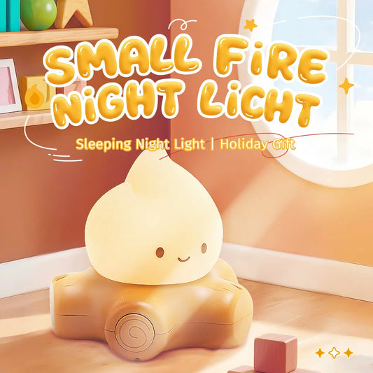 Rechargeable Cute Tree Stump Night Lamp – Cozy LED Glow for Bedrooms & Relaxing Spaces