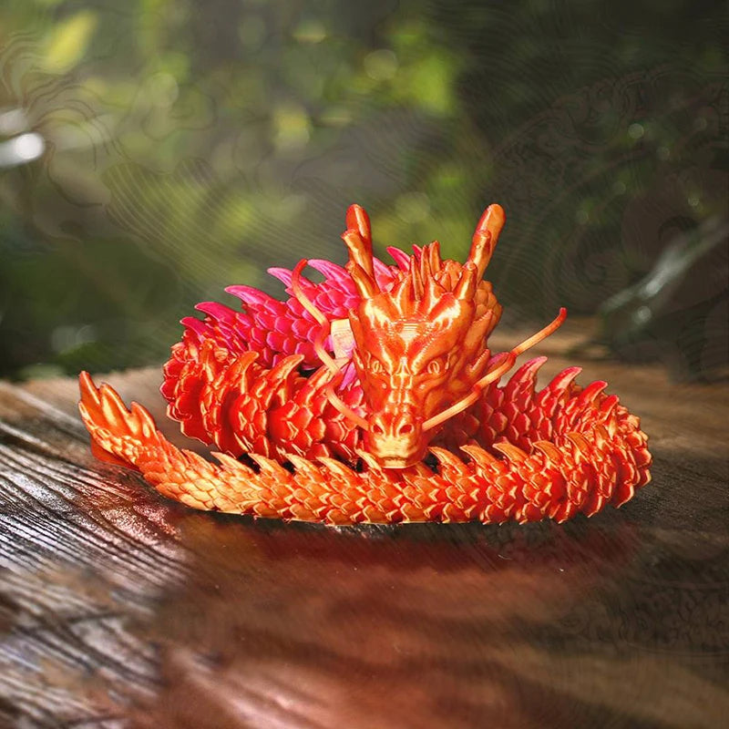 3D Printed Dragon Figurine: An Exceptional and Striking Collectible Toy - Bilankas.world