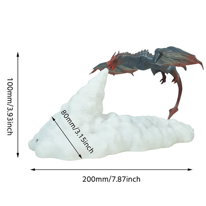 Fire Dragon 3D Printed Lamp – USB Rechargeable Desktop Light for Bedroom, E-Sports, and Holiday Decor