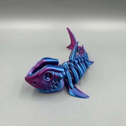 3D Printing Shark Skeleton Figurine: A Distinctive and Memorable Collectible Toy - Bilankas.world