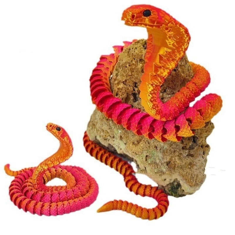 60cm 3D printed Cobra Figurine Collectible Toy: A Standout and Intriguing Collectible Toy - Bilankas.world