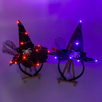 Illuminate the Party: Colorful LED Light-Up Headband - The Ultimate Fun Gift for Nightclubs, Raves, and Bachelor Parties