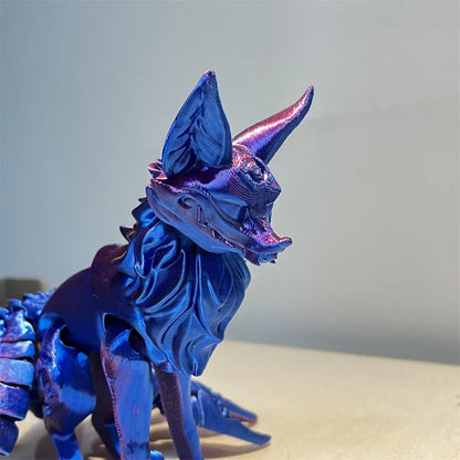 3D Printed Fine-tailed Fox Figurine: A Remarkable and Eye-Catching Collectible Toy - Bilankas.world