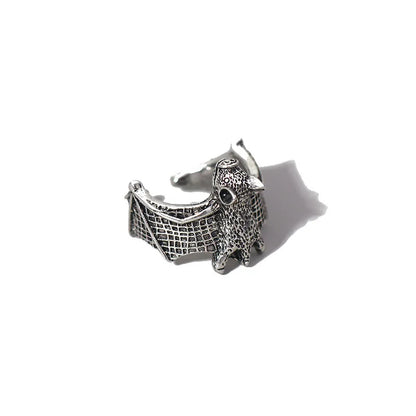 Unique Vintage Style: Adjustable Bat Ring for a Distinctive Look - Bilankas.world