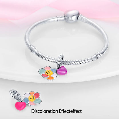Glowing Elegance: 925 Sterling Silver Charm Beads for 3mm Bracelets – A Radiant Gift Choice