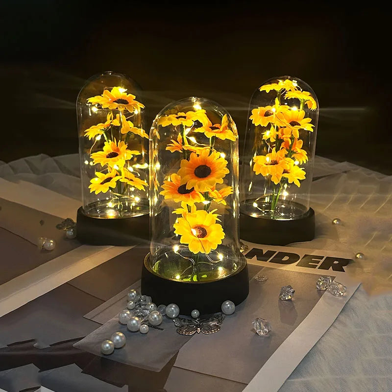 Eternal Sunflower Gift Set – Perfect for Mother’s Day, Valentine’s Day, or Special Occasions