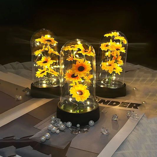 Eternal Sunflower Gift Set – Perfect for Mother’s Day, Valentine’s Day, or Special Occasions