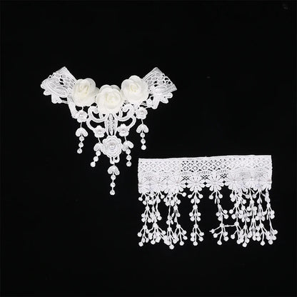 Gothic Victorian Black Lace Necklace – Elegant Jewelry Gift for a Touch of Dark Romance - Bilankas.world