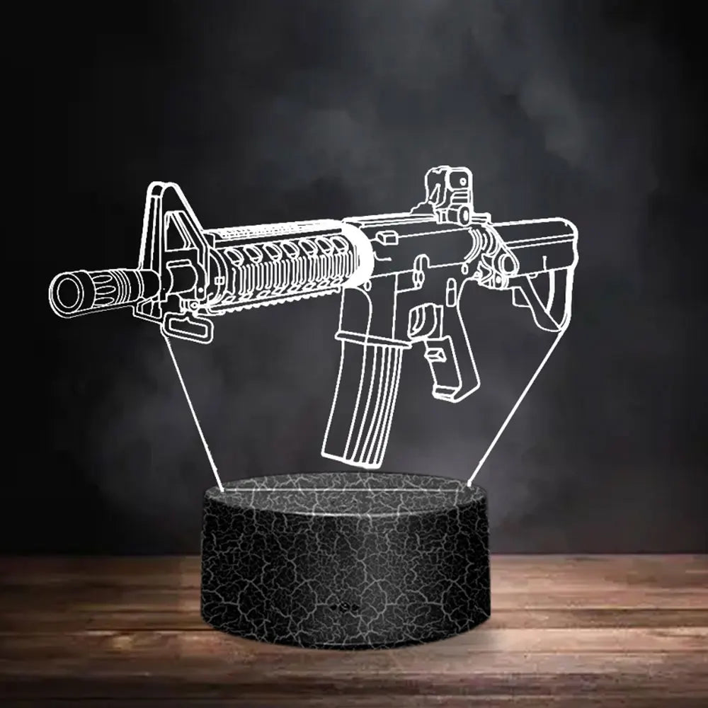 Lava Black 3D LED Night Light Neon Sign Lamp - Christmas Decorations, Bedroom & Wedding Gifts, Birthday Decor