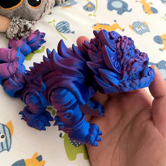 3D Printing Toys Chinese Lion Figurine: A Standout and Intriguing Collectible Toy - Bilankas.world