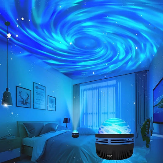 LED Galaxy Projector Light – Colorful Sky Projector for Bedroom & Kids Room, Perfect Gift for Party Decoration - Bilankas.world