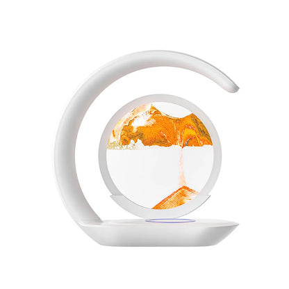 Sands of Time 3D Hourglass Lamp with USB Charging