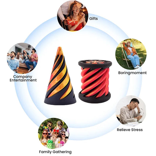 3D Printed Spiral Fidget: : An Innovative and Engaging Collectible Toy - Bilankas.world