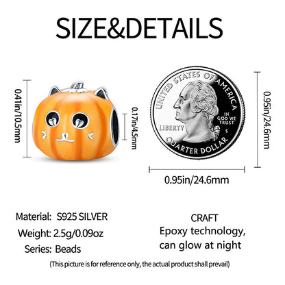 Glowing Elegance: 925 Sterling Silver Charm Beads for 3mm Bracelets – A Radiant Gift Choice