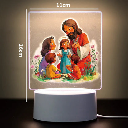Light of Peace – 3D Table Lamp for Any Space