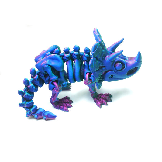 3D Printed skull Triceratop Figurine: A Special and Intriguing Collectible Toy - Bilankas.world