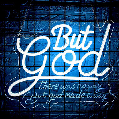 Faith LED Neon Sign, Dimmable Wall Light | Christian Prayer Room & Home Decor Neon Lamp