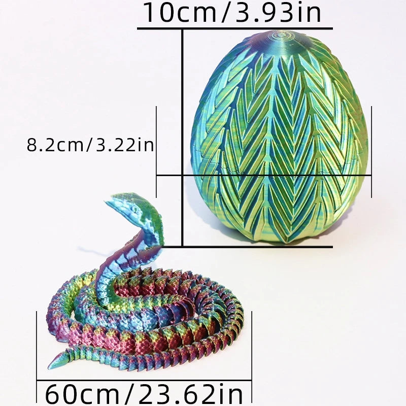 60cm 3D printed Cobra Figurine Collectible Toy: A Standout and Intriguing Collectible Toy - Bilankas.world