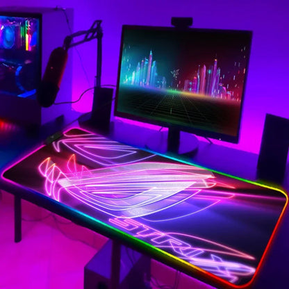 ROG Cool RGB Mouse Pad – XXL Gaming & Office Desk Mat