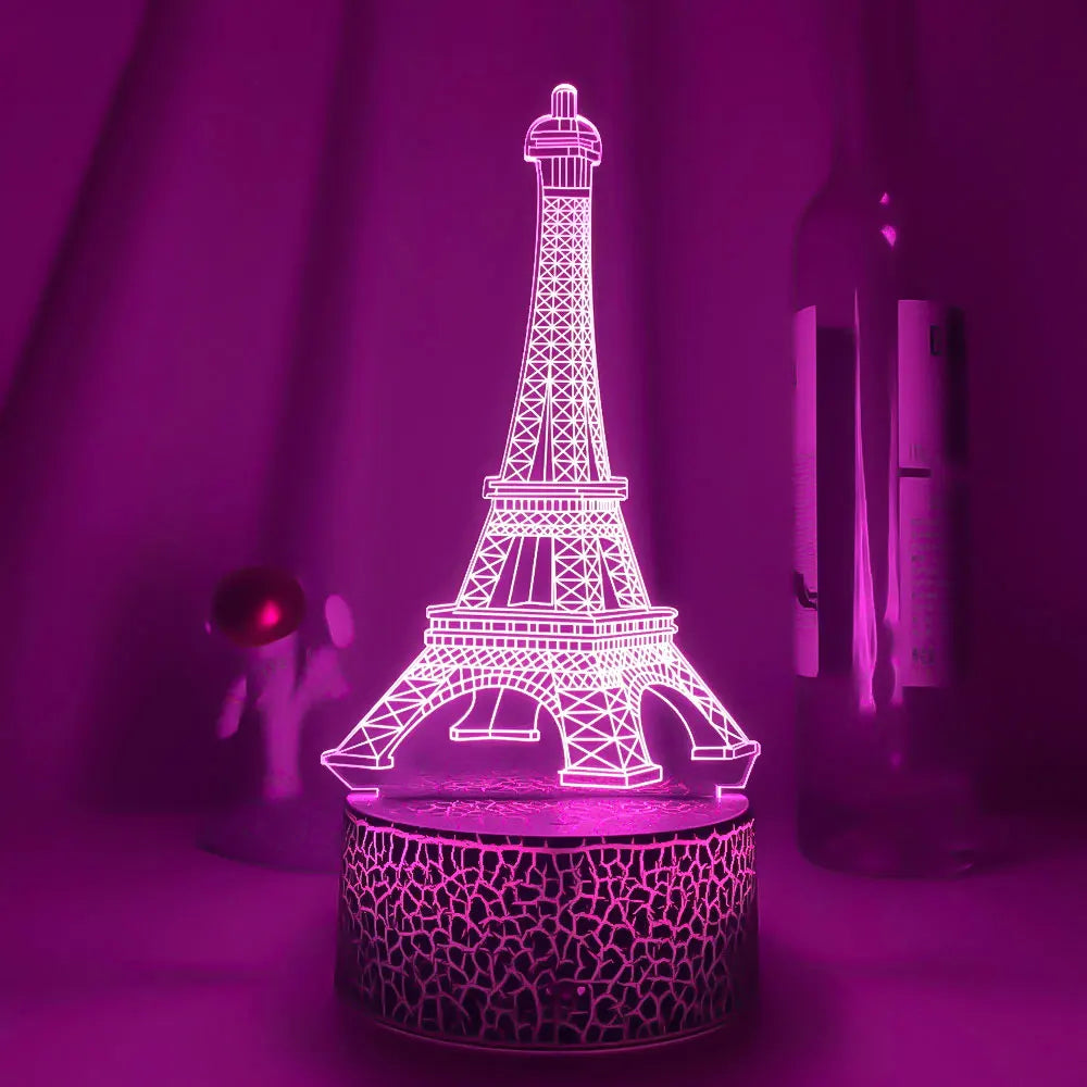 Lava Black 3D LED Night Light Neon Sign Lamp - Christmas Decorations, Bedroom & Wedding Gifts, Birthday Decor