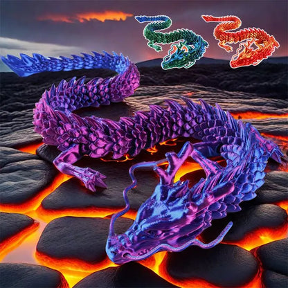 3D Printed Dragon Figurine: An Exceptional and Striking Collectible Toy - Bilankas.world