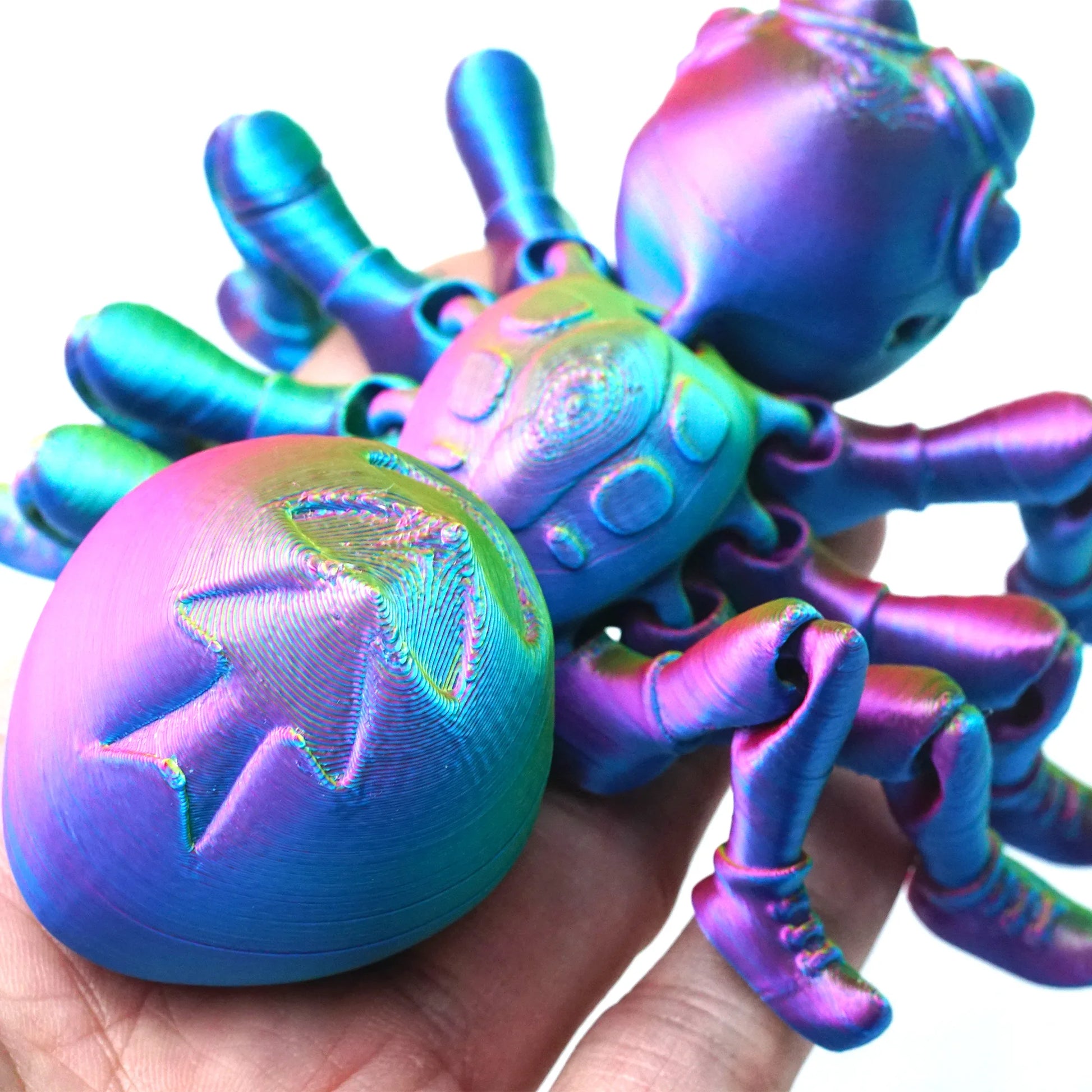 3D Printed Spider Figurine: A Cute and Intriguing Collectible Toy - Bilankas.world