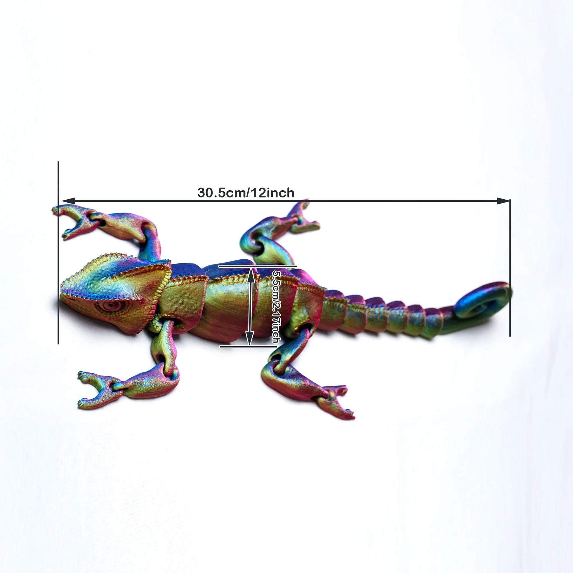 3D Printed Lizard Figurine: A Special and Intriguing Collectible Toy - Bilankas.world