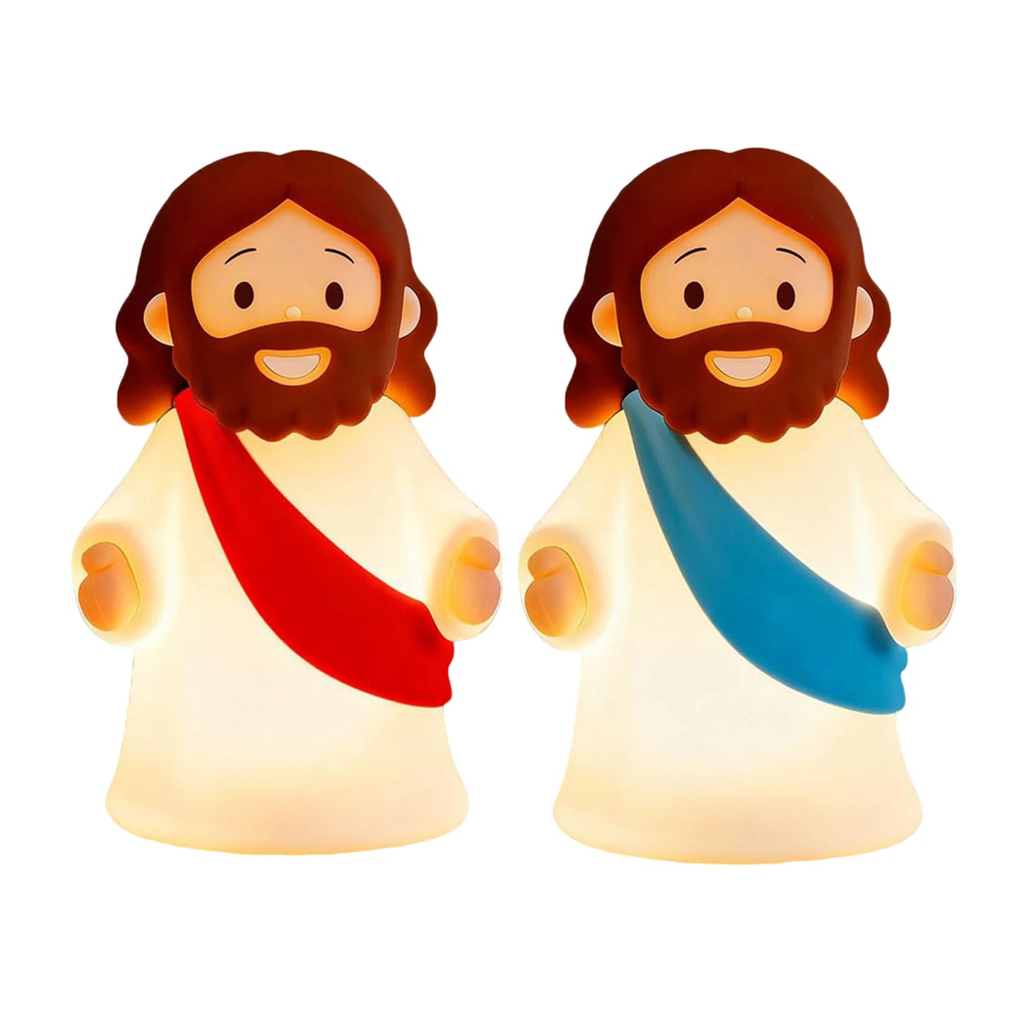 Night Light, Rechargeable Bedside Lamp | Soft Dimmable LED Faith Gift for Kids and Families