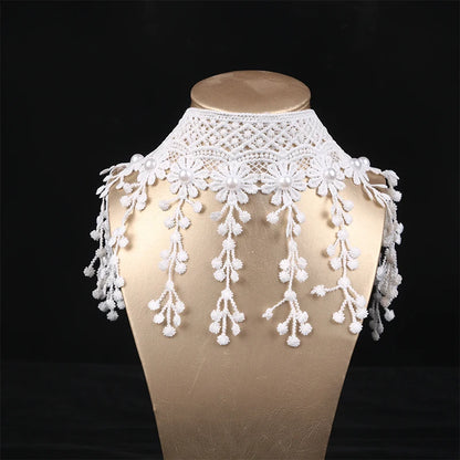 Gothic Victorian Black Lace Necklace – Elegant Jewelry Gift for a Touch of Dark Romance - Bilankas.world