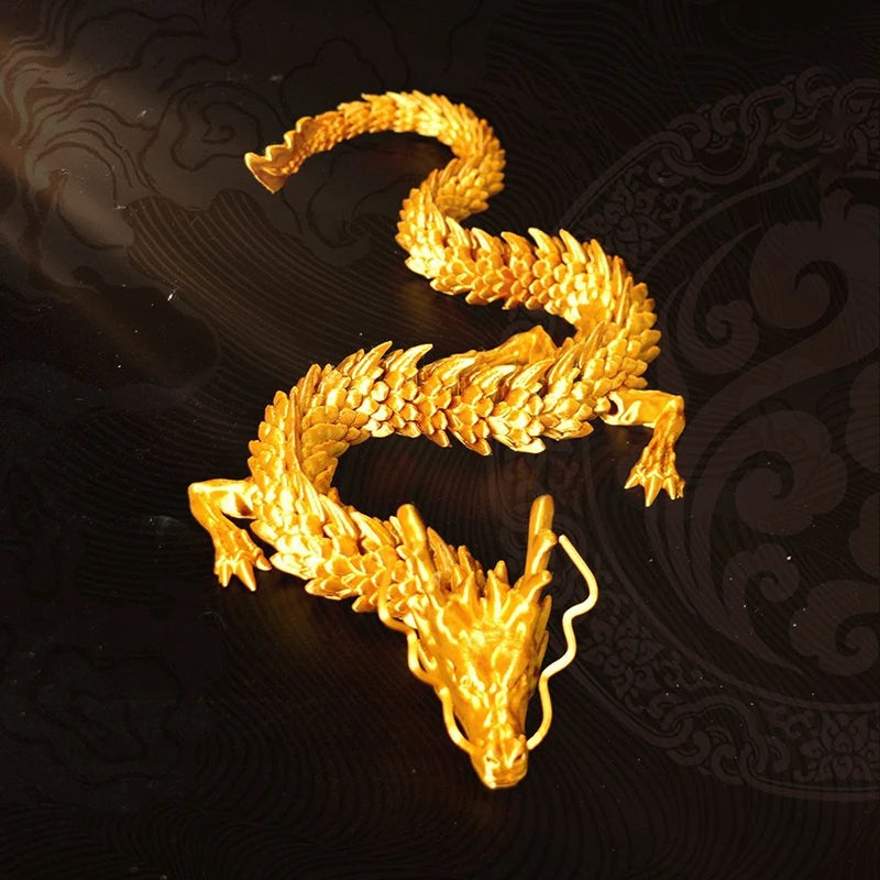 3D Printed Loong Dragon Figurine: An Innovative and Engaging Collectible Toy - Bilankas.world