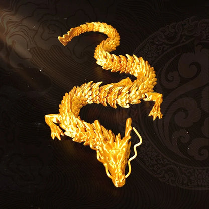 3D Printed Loong Dragon Figurine: An Innovative and Engaging Collectible Toy - Bilankas.world