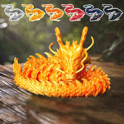 3D Printed Loong Dragon Figurine: An Innovative and Engaging Collectible Toy - Bilankas.world