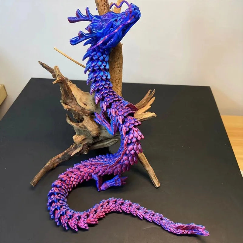 3D Printed Loong Dragon Figurine: An Innovative and Engaging Collectible Toy - Bilankas.world
