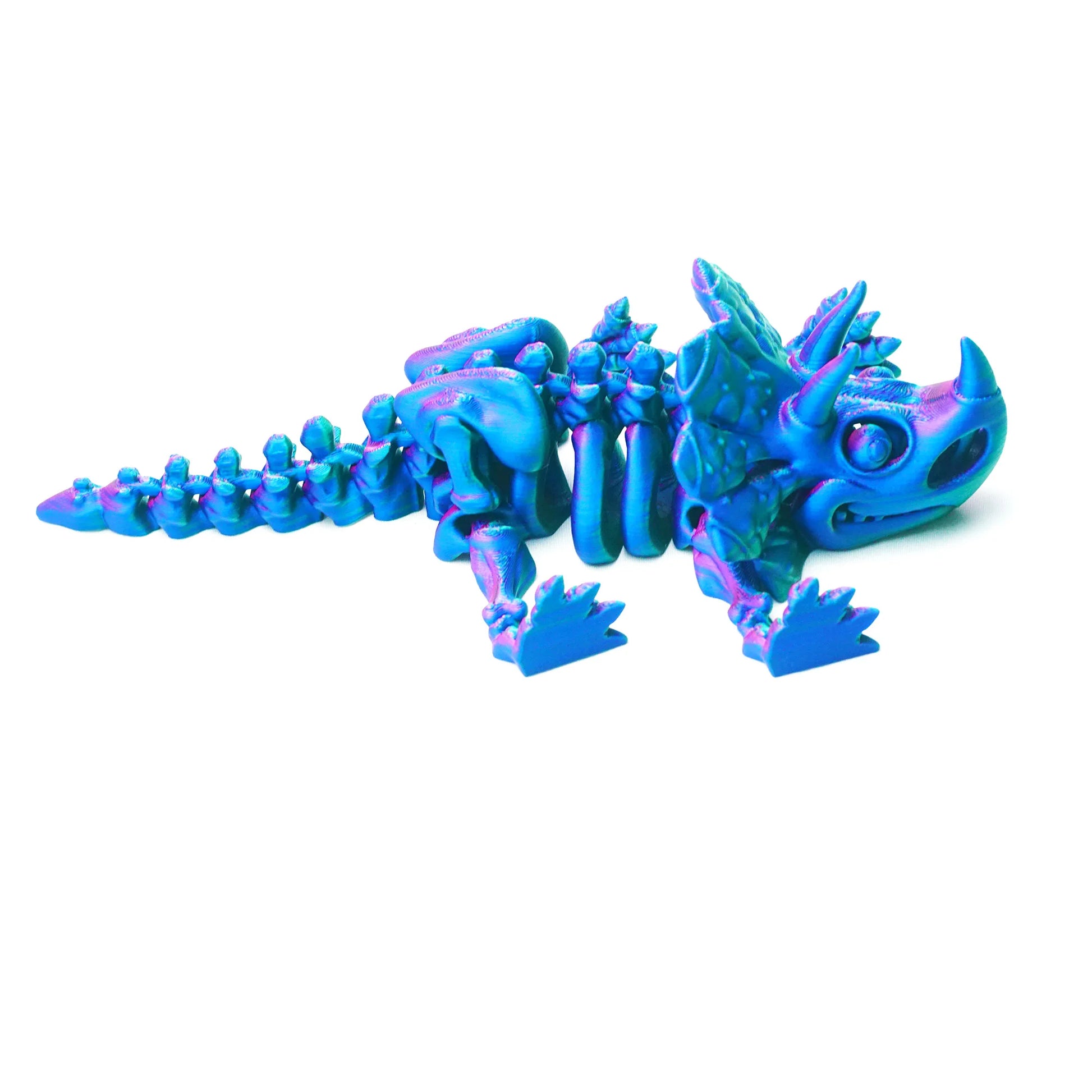 3D Printed skull Triceratop Figurine: A Special and Intriguing Collectible Toy - Bilankas.world