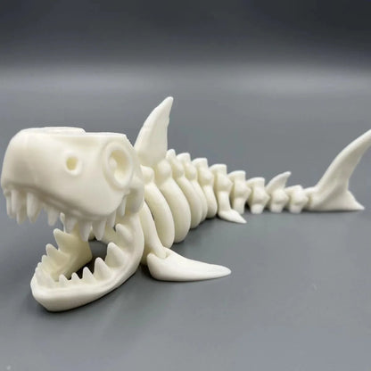 3D Printing Shark Skeleton Figurine: A Distinctive and Memorable Collectible Toy - Bilankas.world
