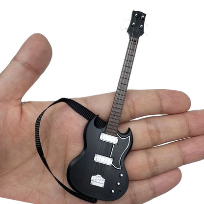 Miniature 1/12 Scale Guitar – High-Detail Dollhouse Music Decor Figurine