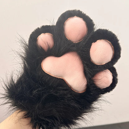 Faux Fur Plush Cat Claw Gloves: A Cozy and Playful Gift - Bilankas.world