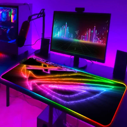 ROG Cool RGB Mouse Pad – XXL Gaming & Office Desk Mat