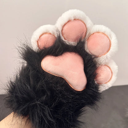 Faux Fur Plush Cat Claw Gloves: A Cozy and Playful Gift - Bilankas.world