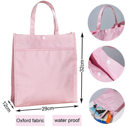 Personalized Kids Library Tote Bags - Bilankas.world
