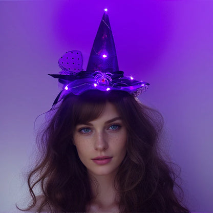 Illuminate the Party: Colorful LED Light-Up Headband - The Ultimate Fun Gift for Nightclubs, Raves, and Bachelor Parties