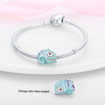 Glowing Elegance: 925 Sterling Silver Charm Beads for 3mm Bracelets – A Radiant Gift Choice