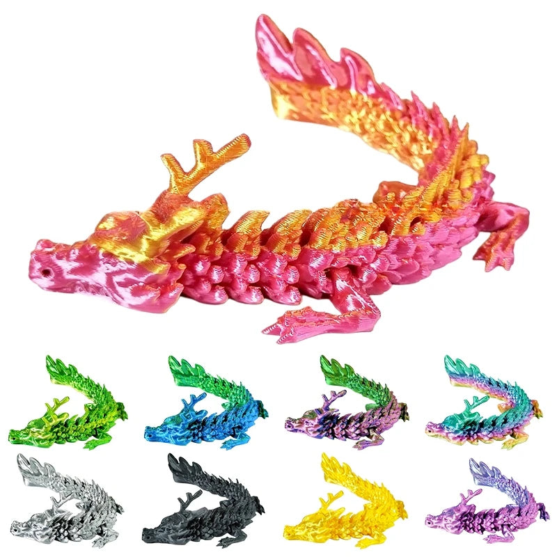 3D Printing Loong Dragon Figurine: A Fascinating and Unusual Collectible Toy - Bilankas.world