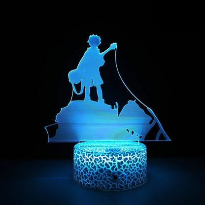 Nighdn 3D Guitar/Music Illusion Night Light – Perfect Gift for Music Lovers | Cool Décor for Home, Office & Bedroom